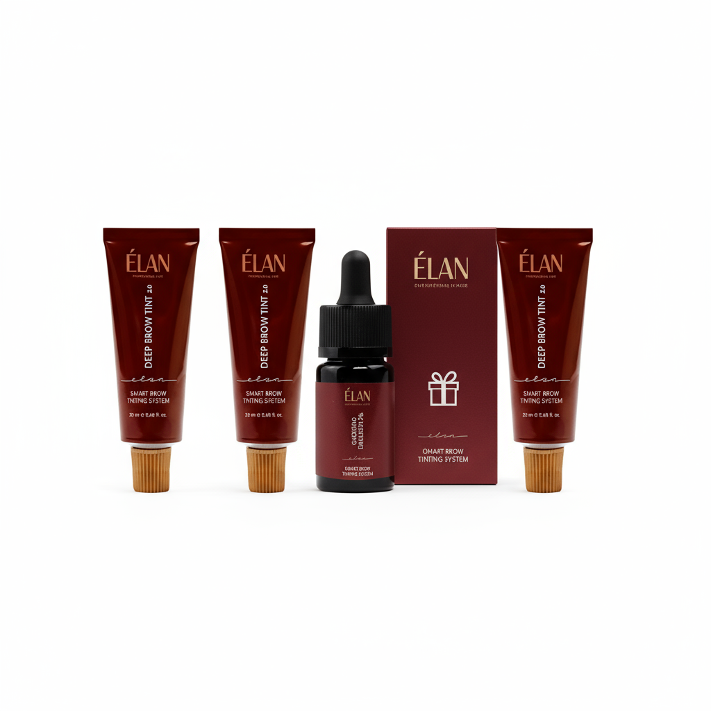 ELAN SBTS 2.0 dažų rinkinys ICY + SPICY +BLACK + 2% oksidantas, 4in1