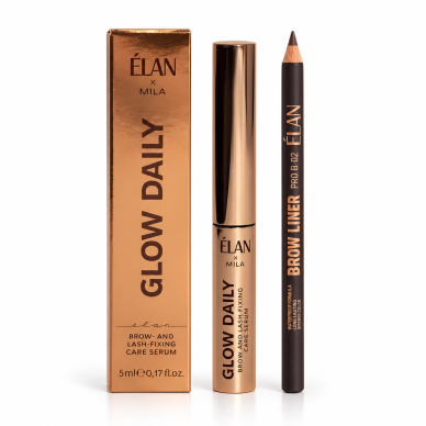 ELAN ANTAKIŲ RINKINYS: pieštukas Medium + gelis Glow Daily 1 ELAN ANTAKIŲ RINKINYS: pieštukas Medium + gelis Glow Daily 1