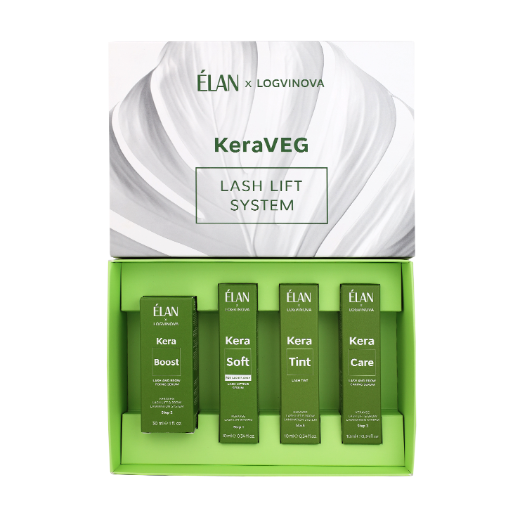 ELAN KERAVEG blakstienų laminavimo rinkinys ELAN KERAVEG blakstienų laminavimo rinkinys