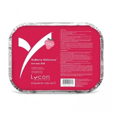 LYCON SOBERRY DELICIOUS – berry hot wax, 1 kg