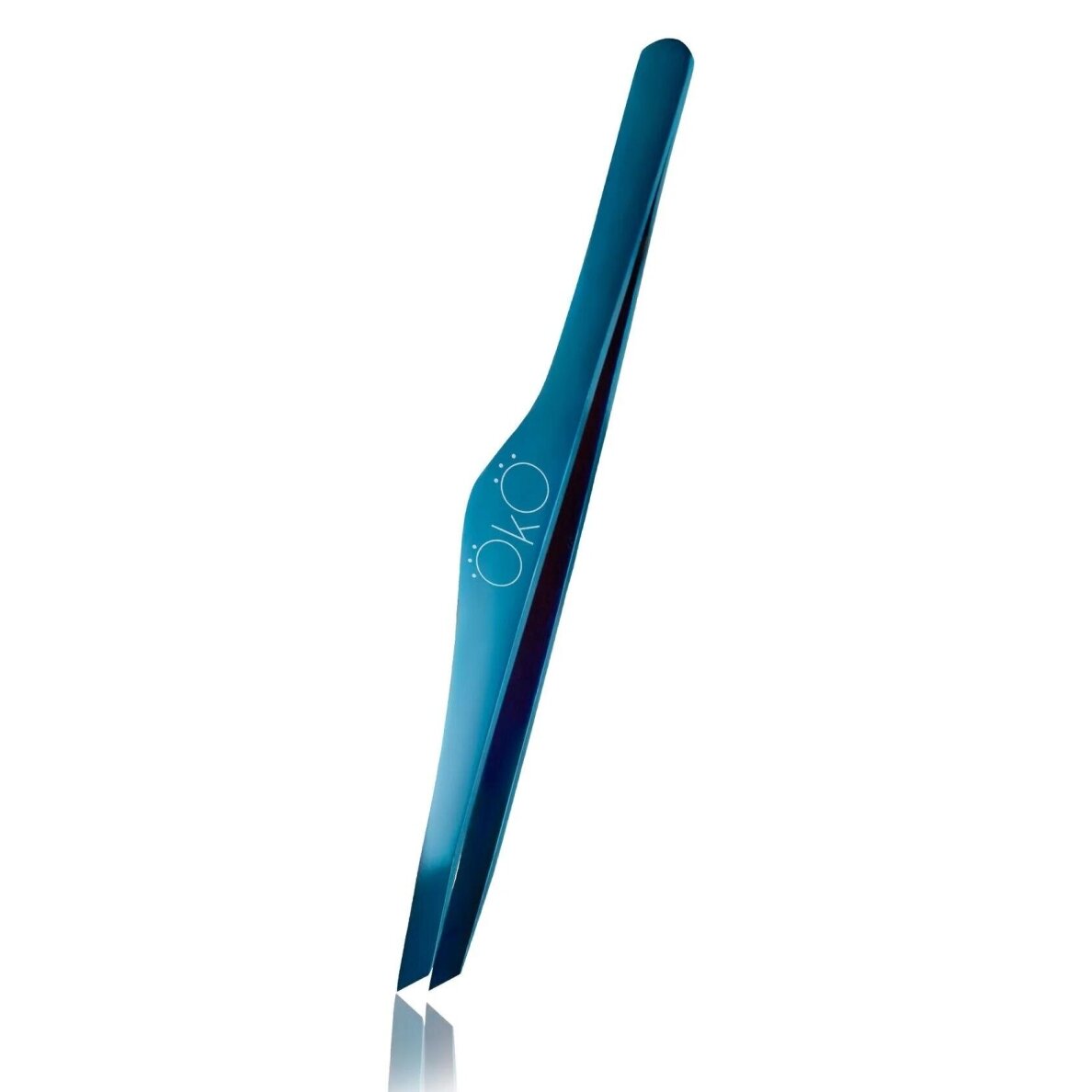 OKO antakių pincetas Beveled Blue Magic Premium 2 OKO antakių pincetas Beveled Blue Magic Premium 2
