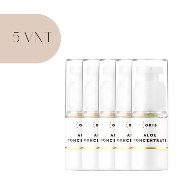 OKIS BROW ALOE CONCENTRATE - alavijų koncentratas OKIS BROW, 5 x 15 ml OKIS BROW ALOE CONCENTRATE - alavijų koncentratas OKIS BROW, 5 x 15 ml
