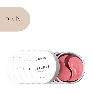 OKIS BROW PATCHES paakių drėkinamosios kaukytės, 5 vnt OKIS BROW PATCHES paakių drėkinamosios kaukytės, 5 vnt