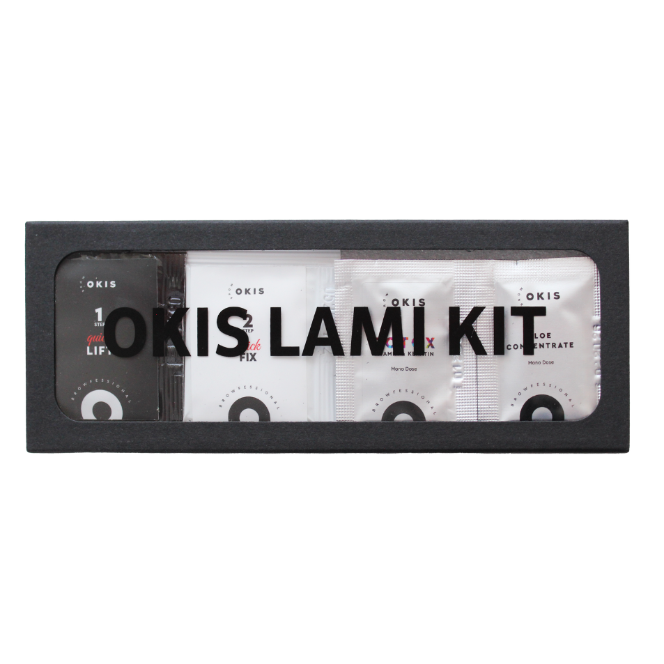 OKIS BROW laminavimo rinkinys sašetėse, 4x3 ml OKIS BROW laminavimo rinkinys sašetėse, 4x3 ml