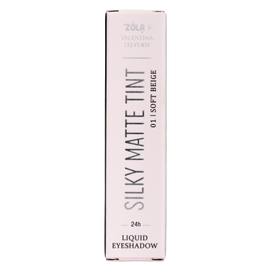 ZOLA Silky Matte Tint – Skysti akių šešėliai – 01 SOFT BEIGE