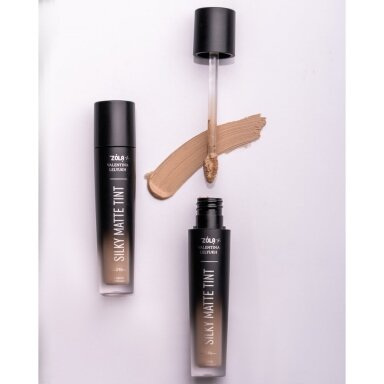 ZOLA Silky Matte Tint – Skysti akių šešėliai – 01 SOFT BEIGE