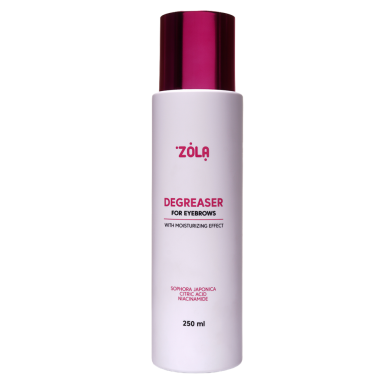 ZOLA DEGREASER -NuriebIntojas antakiams ir blakstienoms, 250 ML