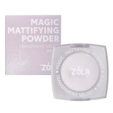 ZOLA Magic Mattifying Powder WHITE - balta